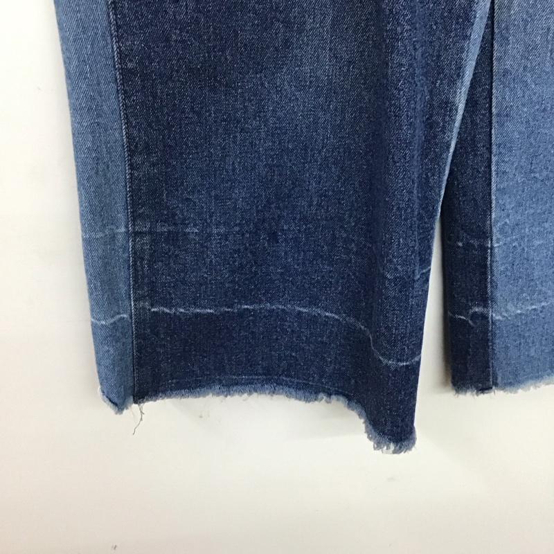 アダムエロペ ADAM ET ROPE  パンツ デニム、ジーンズ 無地 インディゴ / インディゴ / X 水色 / ライトブルー /  レディース USED 古着 中古 10140886