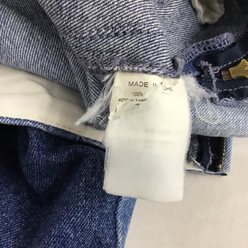 アダムエロペ ADAM ET ROPE  パンツ デニム、ジーンズ 無地 インディゴ / インディゴ / X 水色 / ライトブルー /  レディース USED 古着 中古 10140886
