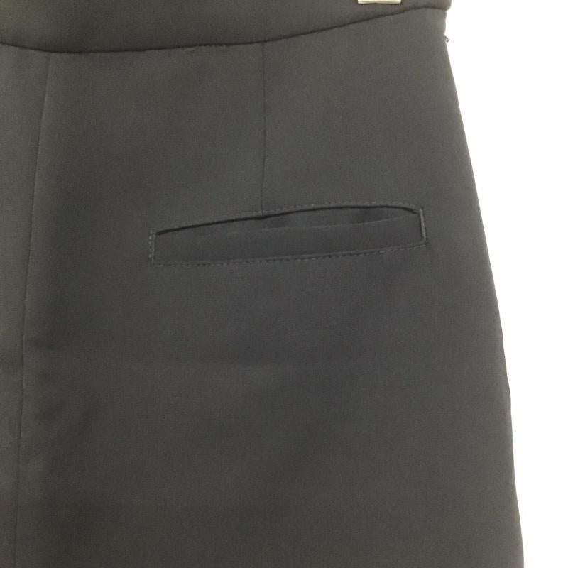 スライ SLY スカート ロングスカート 030CAH31-4390 FRONT SLIT SK 2 無地 黒 / ブラック /  レディース USED 古着 中古 10140913