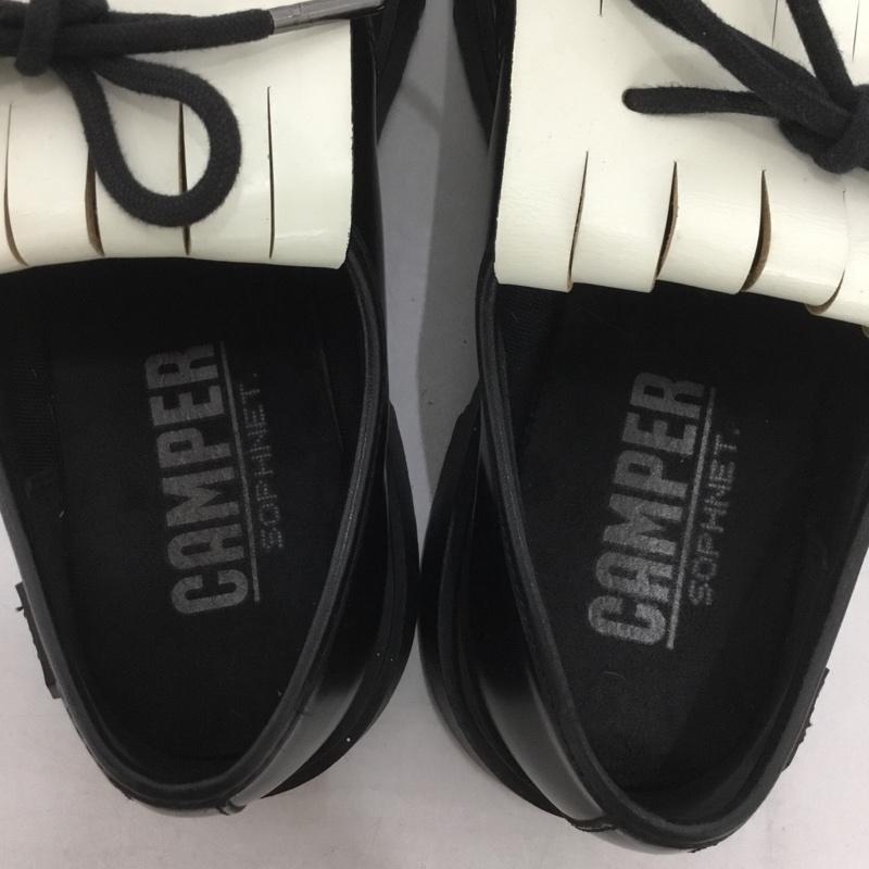 カンペール CAMPER カジュアルシューズ カジュアルシューズ K100860-009 SOPHNET. コラボレーション WALDEN ダービーシューズ 42 無地 黒 / ブラック /  メンズ USED 古着 中古 10140925