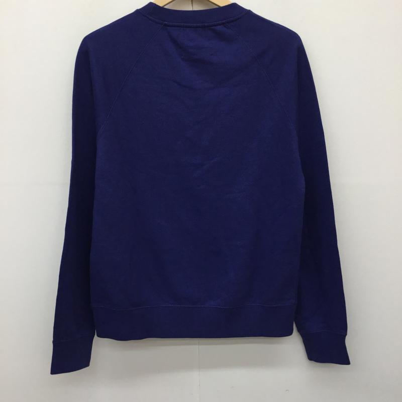 メゾンラビッシュ MAISON LABICHE トレーナー 長袖 S ワンポイント 紺 / ネイビー /  メンズ USED 古着 中古 10140933