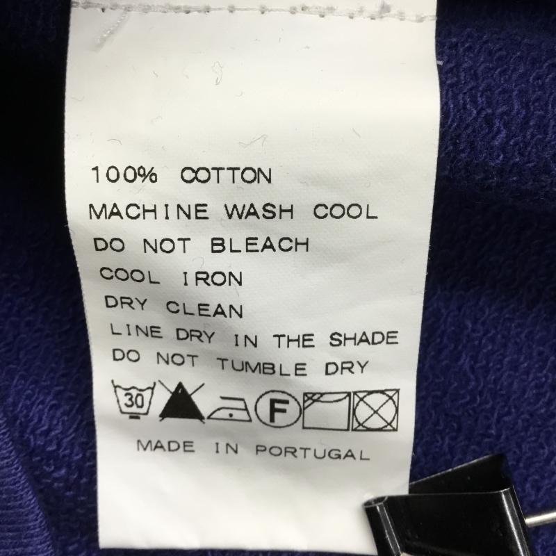 メゾンラビッシュ MAISON LABICHE トレーナー 長袖 S ワンポイント 紺 / ネイビー /  メンズ USED 古着 中古 10140933
