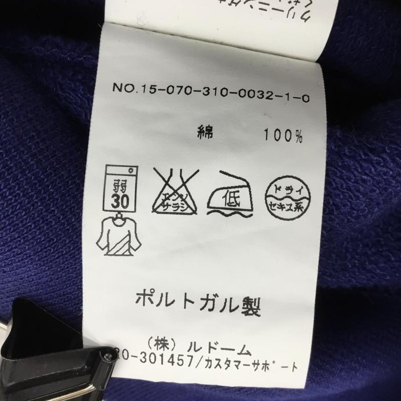 メゾンラビッシュ MAISON LABICHE トレーナー 長袖 S ワンポイント 紺 / ネイビー /  メンズ USED 古着 中古 10140933