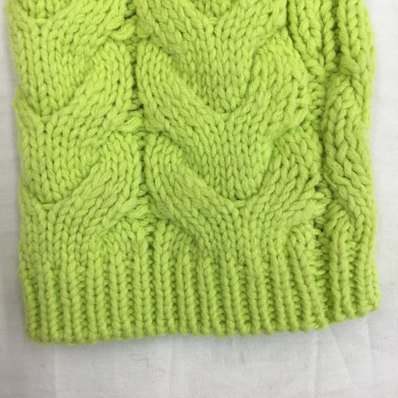 グリーンレーベルリラクシング green label relaxing ニット、セーター 長袖 無地 薄緑 / ライトグリーン /  レディース USED 古着 中古 10140939