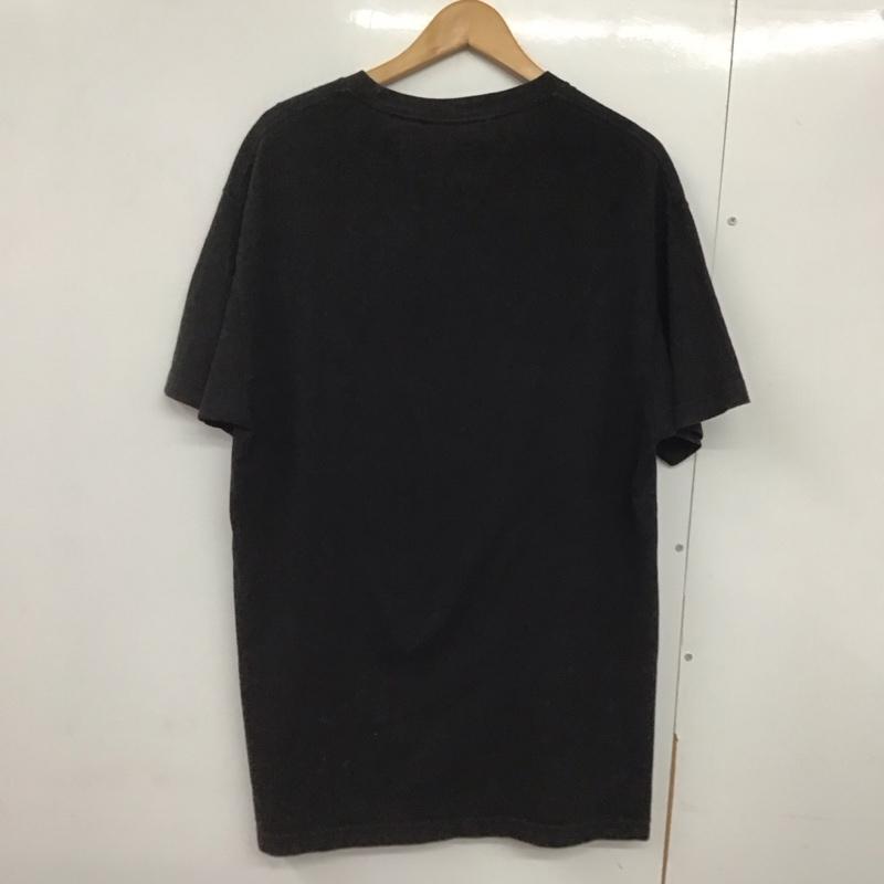 チャレンジャー CHALLENGER Tシャツ 半袖 半袖カットソー プリントTシャツ クルーネックカットソー L プリント 黒 / ブラック /  メンズ USED 古着 中古 10140956