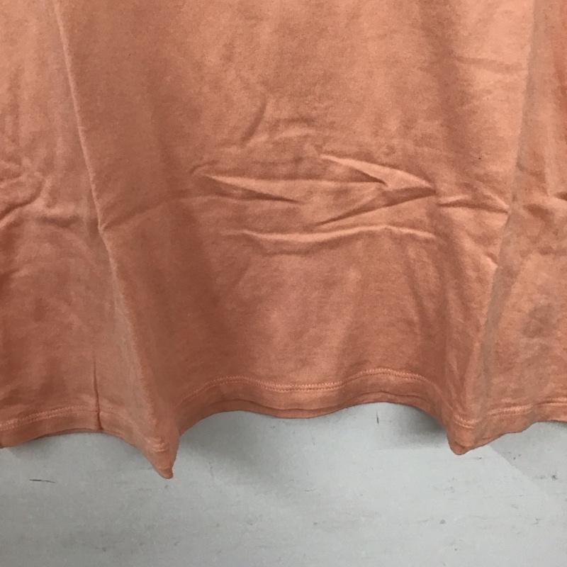 アーペーセー A.P.C. Tシャツ 半袖 半袖カットソー プリントTシャツ クルーネックカットソー 無地 橙 / オレンジ /  メンズ USED 古着 中古 10140968