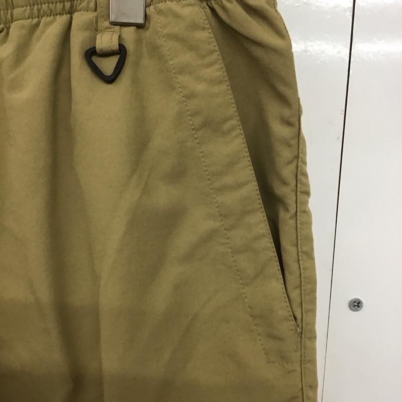 コロンビア Columbia パンツ ショートパンツ 120 pm4987 カッシュマンIIショート ハーフパンツ XL ロゴ、文字 ベージュ / ベージュ /  メンズ USED 古着 中古 10140999