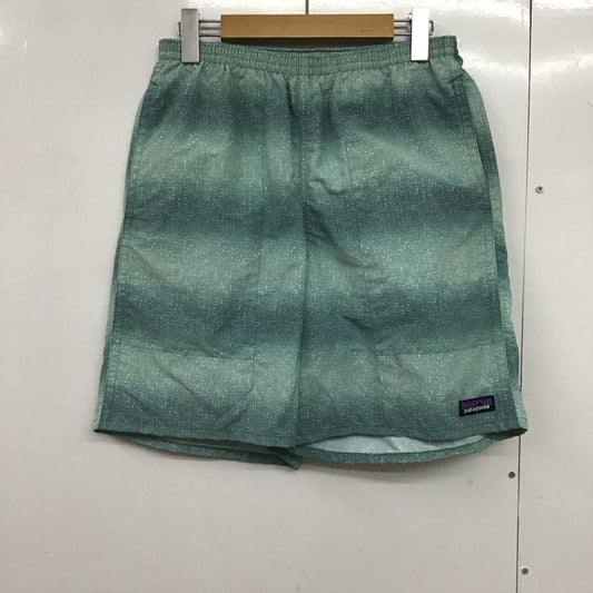 パタゴニア patagonia パンツ ショートパンツ ショートパンツ ハーフパンツ カジュアルパンツ S プリント 緑 / グリーン /  メンズ USED 古着 中古 10141000