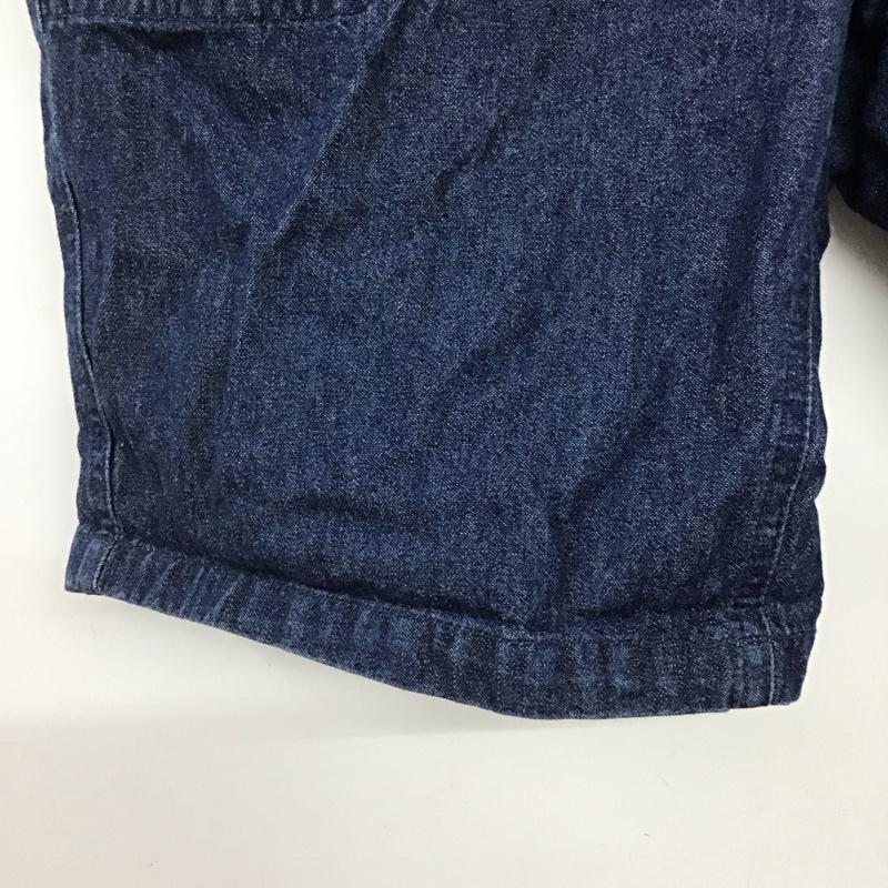 チャムス CHUMS パンツ ショートパンツ ショートパンツ ハーフパンツ カジュアルパンツ デニムパンツ L ロゴ、文字 インディゴ / インディゴ /  メンズ USED 古着 中古 10141001