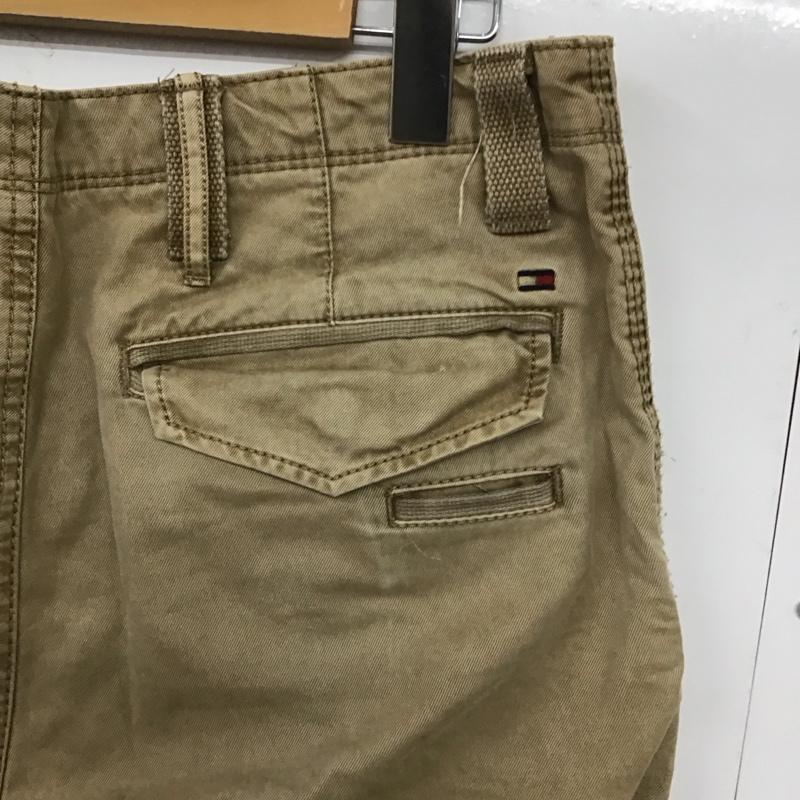 トミーヒルフィガー TOMMY HILFIGER パンツ ワークパンツ、ペインターパンツ ワークパンツ ワイドパンツ カジュアルパンツ 30インチ 無地 ベージュ / ベージュ /  メンズ USED 古着 中古 10141002