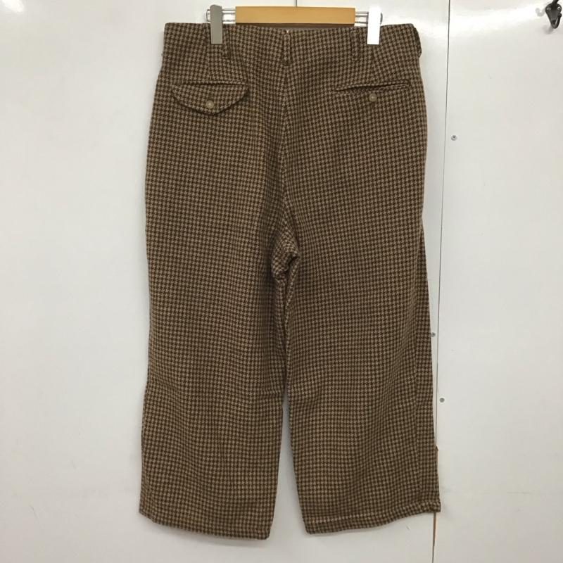 ポロバイラルフローレン Polo by RALPH LAUREN パンツ スラックス スラックスパンツ ワイドパンツ カジュアルパンツ 総柄 茶 / ブラウン /  メンズ USED 古着 中古 10141018