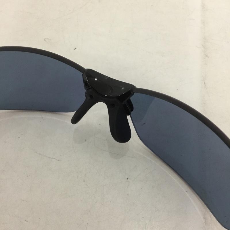 スワンズ Swans めがね・サングラス サングラス SALF-0067 ULTRA LENS for GOLFモデル 箱有 ロゴ、文字 黒 / ブラック / X 青 / ブルー /  メンズ USED 古着 中古 10141076