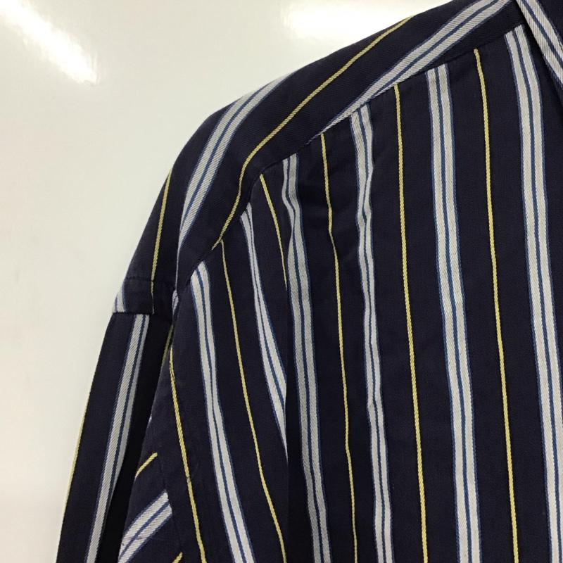ノーティカ NAUTICA シャツ、ブラウス 長袖 L ストライプ マルチカラー / マルチカラー /  メンズ USED 古着 中古 10141107