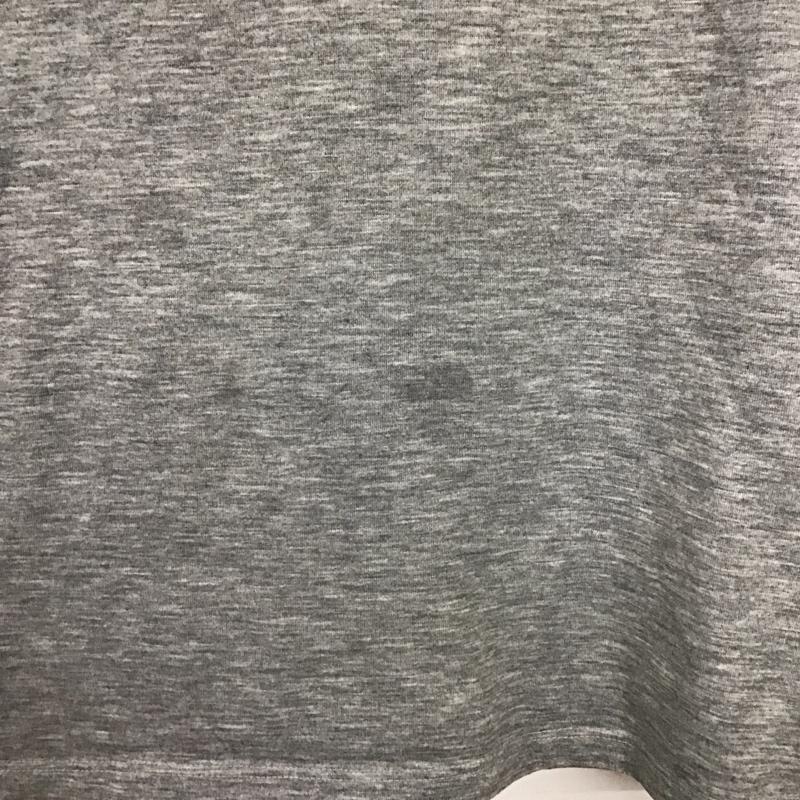 ザノースフェイス THE NORTH FACE Tシャツ 半袖 NT32084 S/S Carabiner Tee S ロゴ、文字 X プリント 灰 / グレー /  メンズ USED 古着 中古 10141111