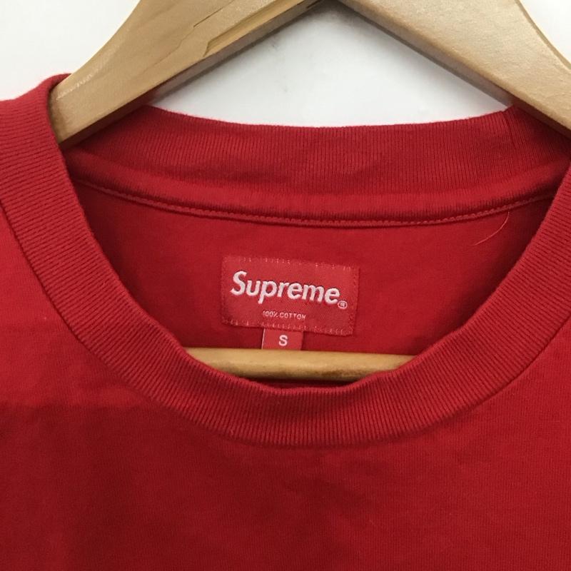 シュプリーム Supreme Tシャツ 半袖 ミニボックスロゴ S 無地 赤 / レッド /  メンズ USED 古着 中古 10141115