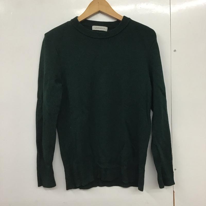 ラッピンノット WRAPINKNOT ニット、セーター 長袖 2 無地 緑 / グリーン /  メンズ USED 古着 中古 10141122