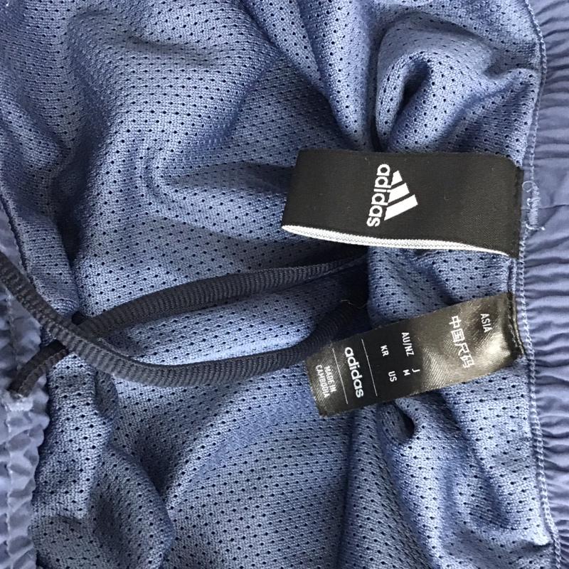 アディダス adidas パンツ ショートパンツ 無地 X ロゴ、文字 白 / ホワイト / X 青 / ブルー / X 紺 / ネイビー /  メンズ USED 古着 中古 10141127
