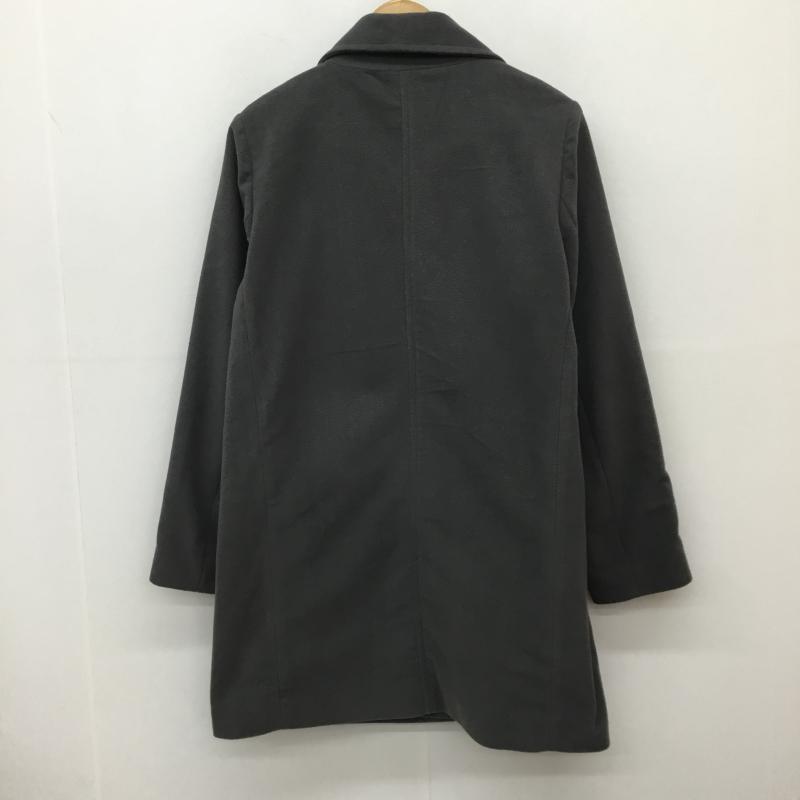 ショコラ フィネ ローブ chocol raffine robe コート コート一般 L 無地 チャコールグレー / チャコールグレー /  レディース USED 古着 中古 10141154