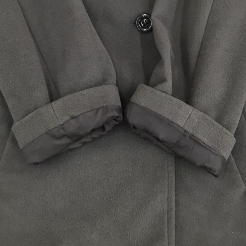 ショコラ フィネ ローブ chocol raffine robe コート コート一般 L 無地 チャコールグレー / チャコールグレー /  レディース USED 古着 中古 10141154