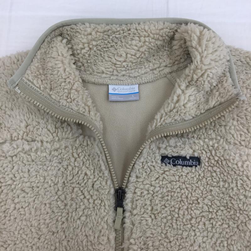 コロンビア Columbia ジャケット、上着 ジャケット、ブレザー AY0155 L 無地 ベージュ / ベージュ /  ガールズ USED 古着 中古 10141159