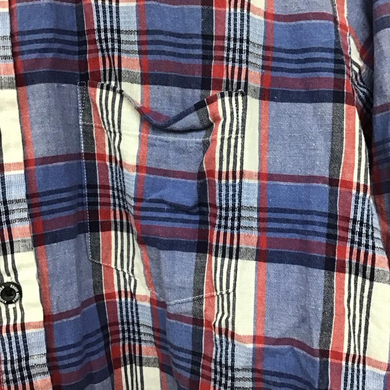 エディーバウアー Eddie Bauer シャツ、ブラウス 長袖 ボタンダウンシャツ M チェック マルチカラー / マルチカラー /  メンズ USED 古着 中古 10141176