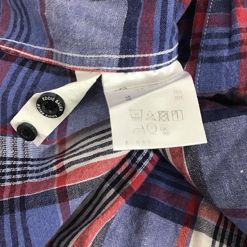 エディーバウアー Eddie Bauer シャツ、ブラウス 長袖 ボタンダウンシャツ M チェック マルチカラー / マルチカラー /  メンズ USED 古着 中古 10141176