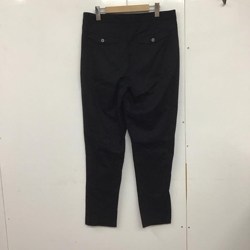 エン アヴァンス EN AVANCE パンツ スラックス 48 無地 黒 / ブラック /  メンズ USED 古着 中古 10141188