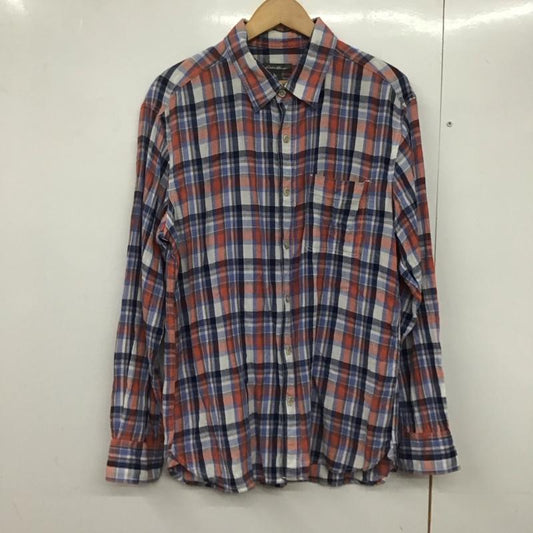 エディーバウアー Eddie Bauer シャツ、ブラウス 長袖 M チェック マルチカラー / マルチカラー /  メンズ USED 古着 中古 10141192