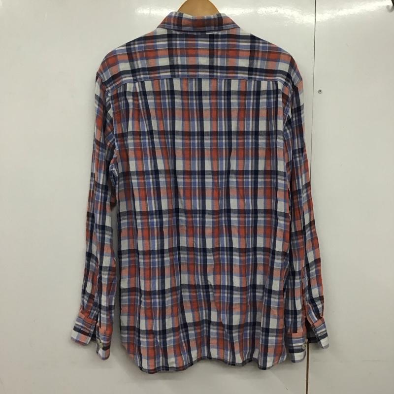 エディーバウアー Eddie Bauer シャツ、ブラウス 長袖 M チェック マルチカラー / マルチカラー /  メンズ USED 古着 中古 10141192