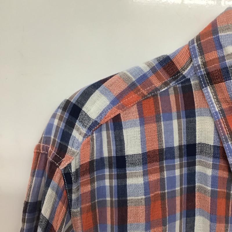 エディーバウアー Eddie Bauer シャツ、ブラウス 長袖 M チェック マルチカラー / マルチカラー /  メンズ USED 古着 中古 10141192
