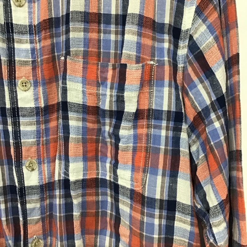 エディーバウアー Eddie Bauer シャツ、ブラウス 長袖 M チェック マルチカラー / マルチカラー /  メンズ USED 古着 中古 10141192