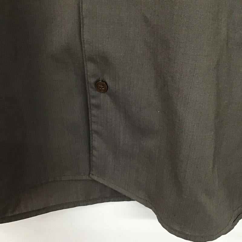 ユナイテッドアローズグリーンレーベルリラクシング UNITED ARROWS green label relaxing シャツ、ブラウス 半袖 S 無地 茶 / ブラウン /  メンズ USED 古着 中古 10141194