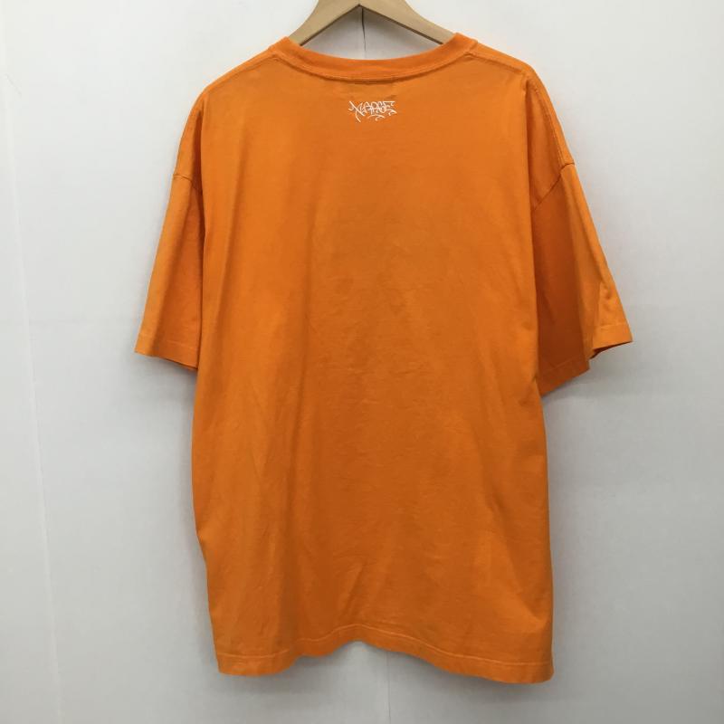 エクストララージ XLARGE Tシャツ 半袖 101222011051 XL ロゴ、文字 橙 / オレンジ /  メンズ USED 古着 中古 10141206