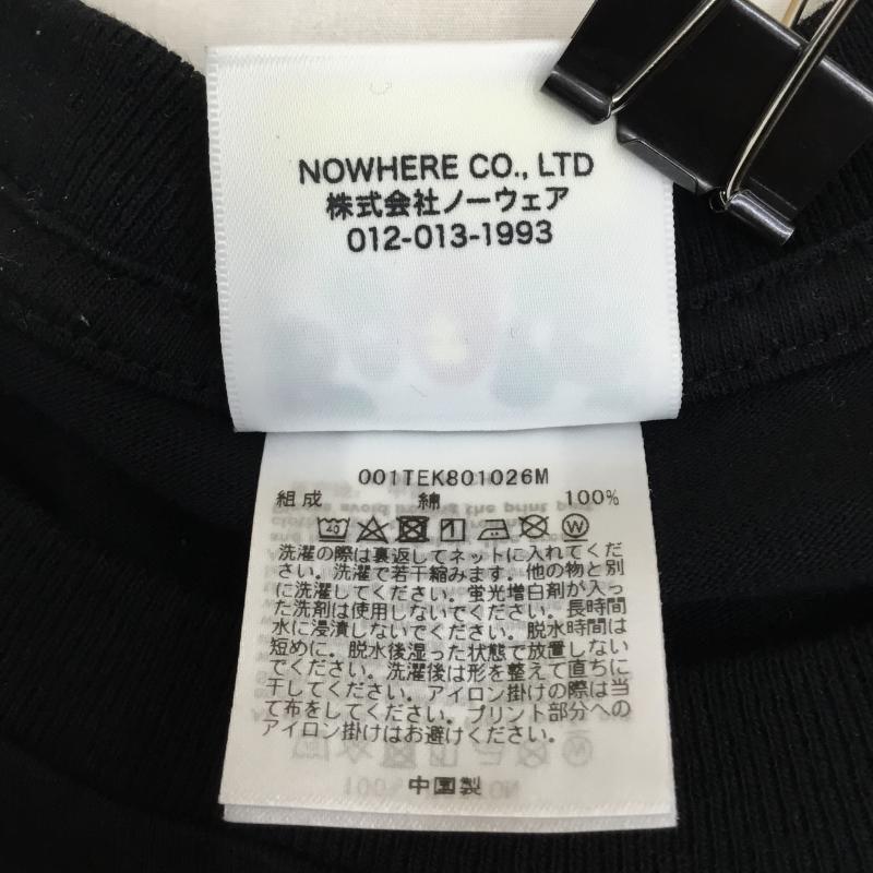 アベイシングエイプ A BATHING APE Tシャツ 半袖 001TEK801026M L プリント 黒 / ブラック /  メンズ USED 古着 中古 10141208