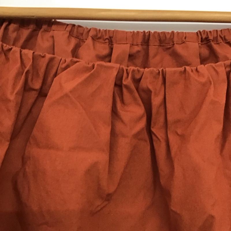 マカフィー MACPHEE カットソー 七分袖 36 無地 茶 / ブラウン /  レディース USED 古着 中古 10141233