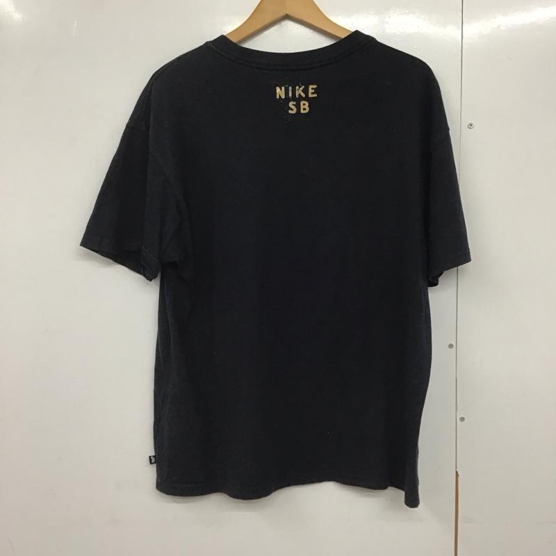 ナイキ NIKE Tシャツ 半袖 dj1219-010 半袖カットソー プリントTシャツ クルーネック XL プリント 黒 / ブラック /  メンズ USED 古着 中古 10141237