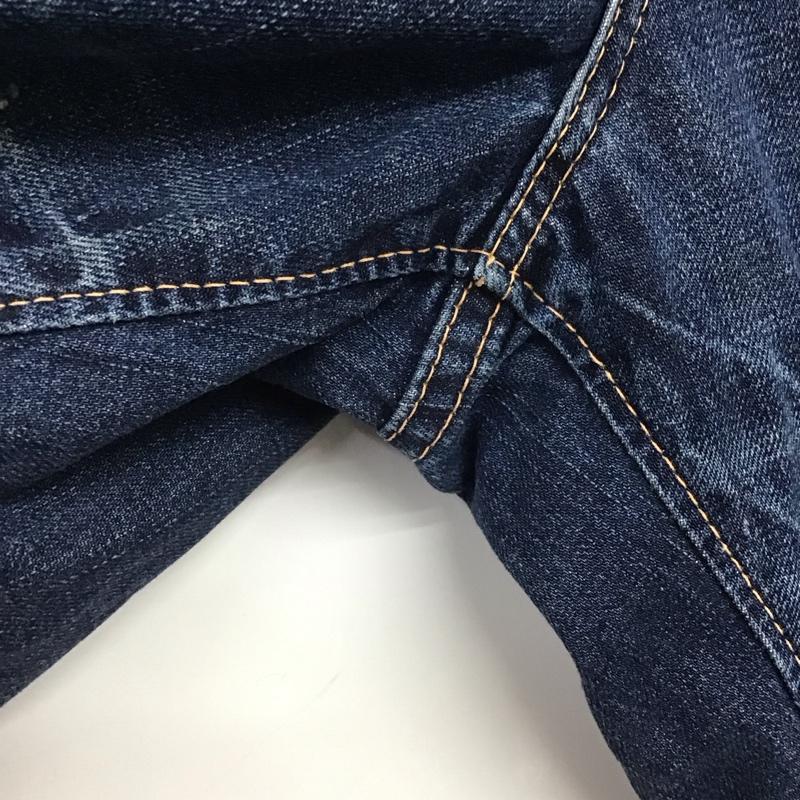 クーティープロダクションズ COOTIE PRODUCTIONS パンツ デニム、ジーンズ デニムパンツ ハーフパンツ ショートパンツ L 無地 インディゴ / インディゴ /  メンズ USED 古着 中古 10141256