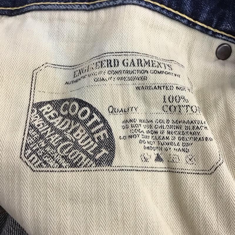 クーティープロダクションズ COOTIE PRODUCTIONS パンツ デニム、ジーンズ デニムパンツ ハーフパンツ ショートパンツ L 無地 インディゴ / インディゴ /  メンズ USED 古着 中古 10141256