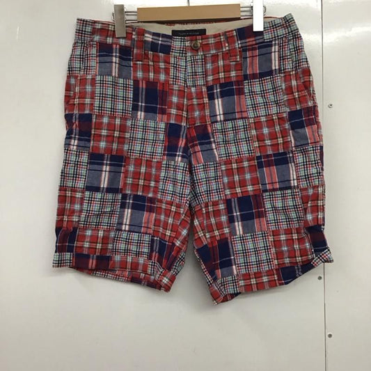 トミーヒルフィガー TOMMY HILFIGER パンツ ショートパンツ ショートパンツ ハーフパンツ カジュアルパンツ チェックパンツ 33インチ チェック マルチカラー / マルチカラー /  メンズ USED 古着 中古 10141260