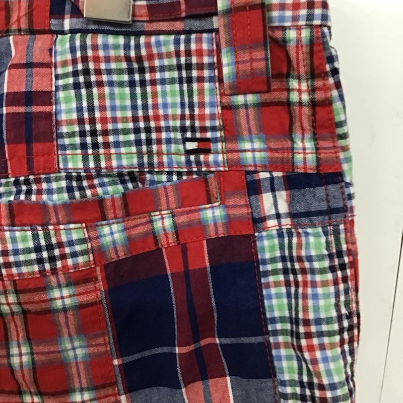 トミーヒルフィガー TOMMY HILFIGER パンツ ショートパンツ ショートパンツ ハーフパンツ カジュアルパンツ チェックパンツ 33インチ チェック マルチカラー / マルチカラー /  メンズ USED 古着 中古 10141260