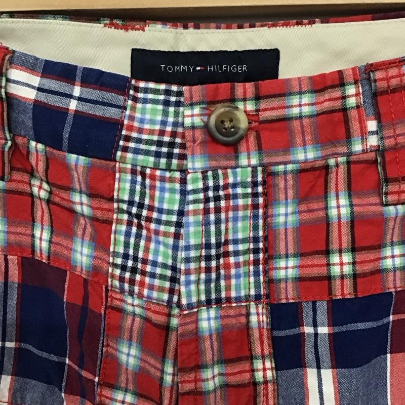 トミーヒルフィガー TOMMY HILFIGER パンツ ショートパンツ ショートパンツ ハーフパンツ カジュアルパンツ チェックパンツ 33インチ チェック マルチカラー / マルチカラー /  メンズ USED 古着 中古 10141260
