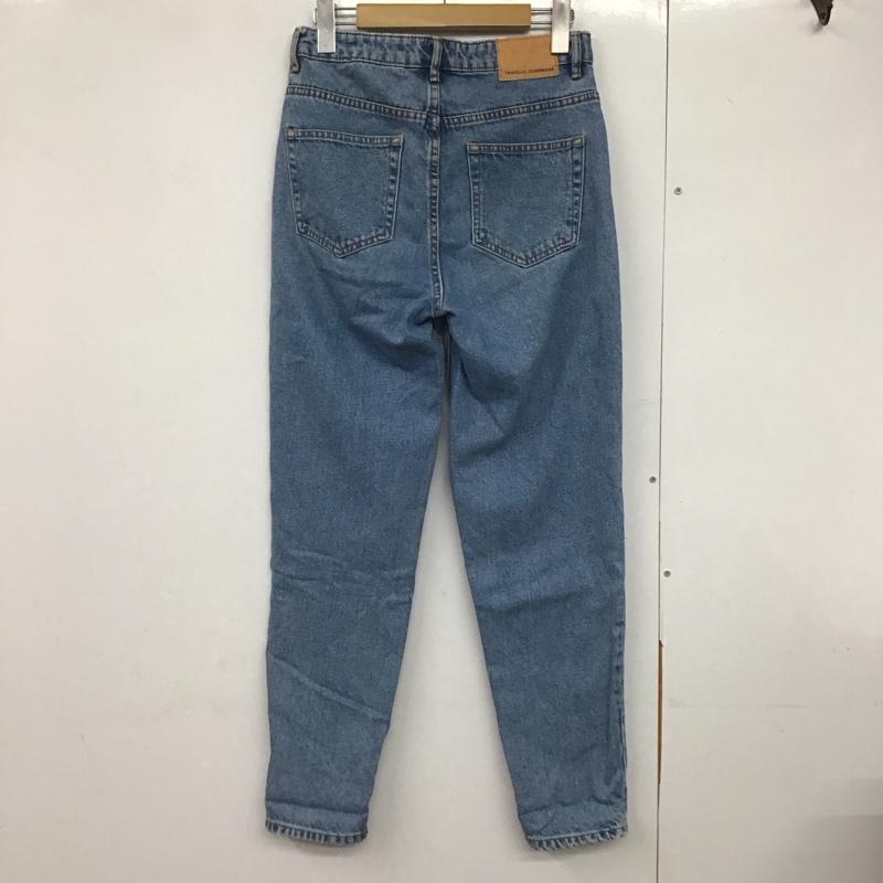 ザラ ZARA パンツ デニム、ジーンズ 34 無地 水色 / ライトブルー /  レディース USED 古着 中古 10141267