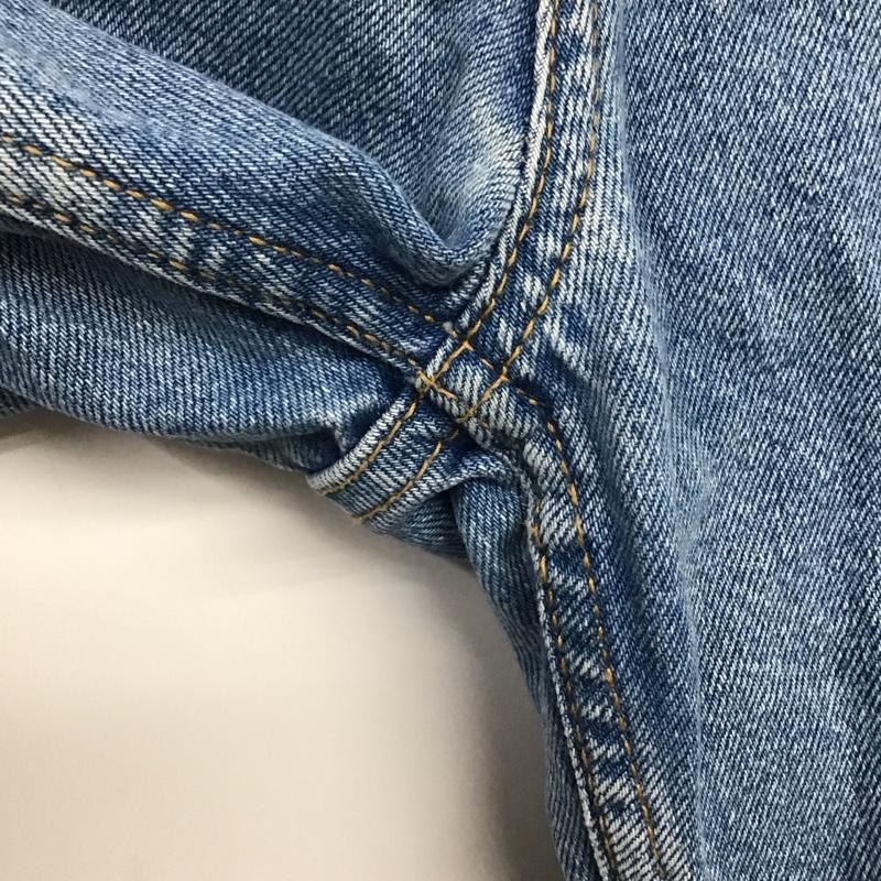 ザラ ZARA パンツ デニム、ジーンズ 34 無地 水色 / ライトブルー /  レディース USED 古着 中古 10141267