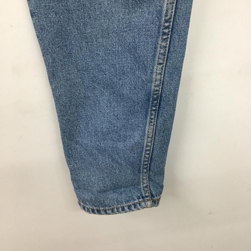 ザラ ZARA パンツ デニム、ジーンズ 34 無地 水色 / ライトブルー /  レディース USED 古着 中古 10141267