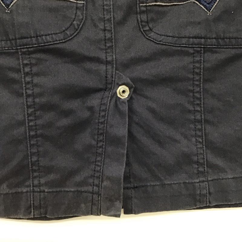 ディーゼル DIESEL スカート ミニスカート 28インチ 無地 紺 / ネイビー /  レディース USED 古着 中古 10141269