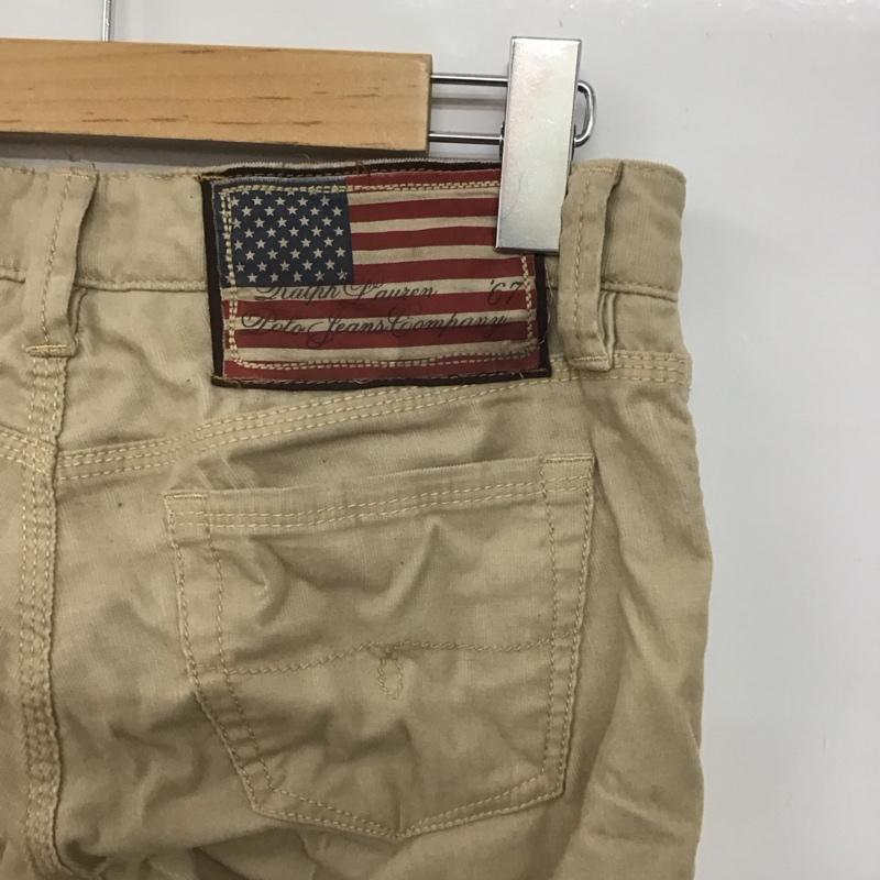 ポロジーンズカンパニー POLO JEANS COMPANY パンツ スラックス 26インチ 無地 ベージュ / ベージュ /  レディース USED 古着 中古 10141273