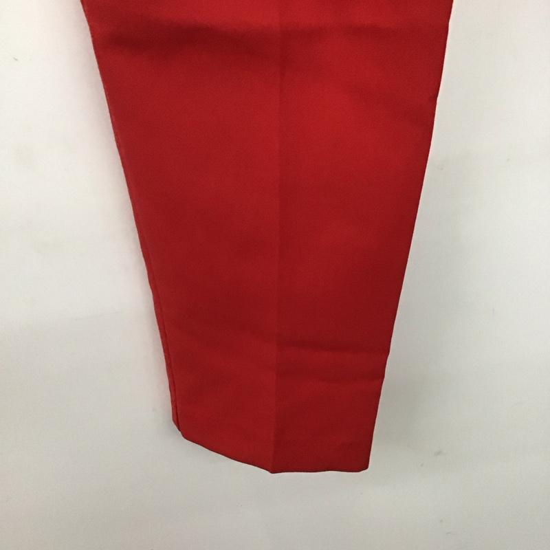 ザラ ZARA パンツ スラックス S 無地 赤 / レッド /  レディース USED 古着 中古 10141283