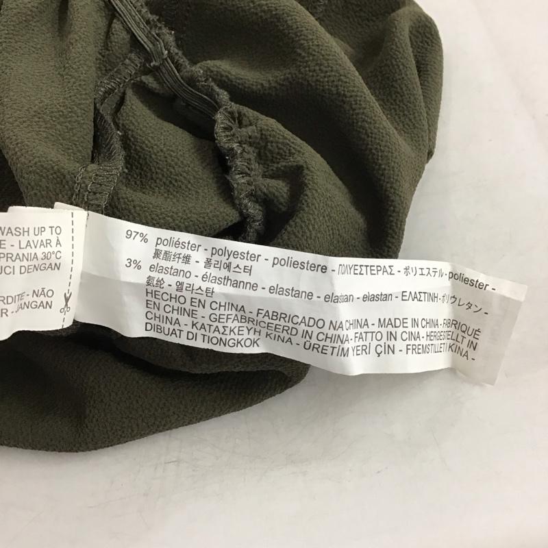 ザラベーシック ZARA BASIC ワンピース・ドレス・オールインワン ワンピース・ドレス・オールインワン オールインワン ノースリーブ ワイドパンツ S 無地 カーキ / カーキ /  レディース USED 古着 中古 10141297