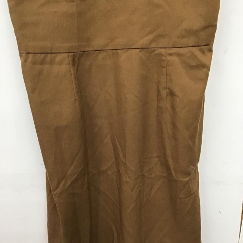 アーバンリサーチドアーズ URBAN RESEARCH DOORS ワンピース ロングスカート ロングワンピース ノースリーブワンピース フレアスカート ONE SIZE 無地 茶 / ブラウン /  レディース USED 古着 中古 10141300