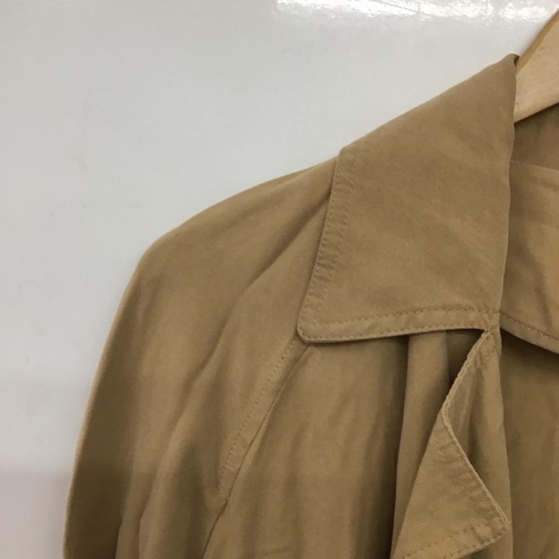 ザラ ZARA ジャケット、上着 ジャケット、ブレザー ロングコートジャケット アウター カラージャケット XS 無地 ベージュ / ベージュ /  レディース USED 古着 中古 10141304